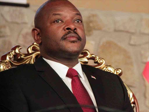 Tổng thống Burundi Pierre Nkurunziza đột ngột qua đời tại bệnh viện ở thành phố Karuzi hôm 8/6. Ảnh: Star.