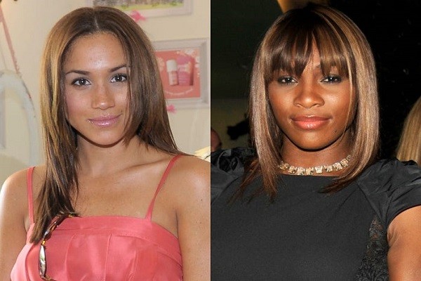 Theo Insider,  Công nương Anh Meghan Markle (trái) và tay vợt người Mỹ Serena Williams (phải) gặp nhau khi đi theo dõi trận đấu bóng bầu dục Mỹ ở Miami vào tháng 2/2010. (Nguồn ảnh: Insider)