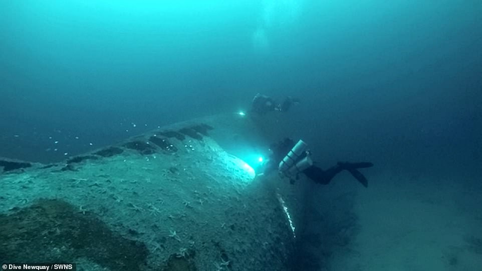 Mới đây, Dive Newquay và một nhóm thợ lặn khám phá một  xác tàu ngầm Đức có tên U-102I "ngủ vùi" dưới đáy biển ở ngoài khơi Cornwall.