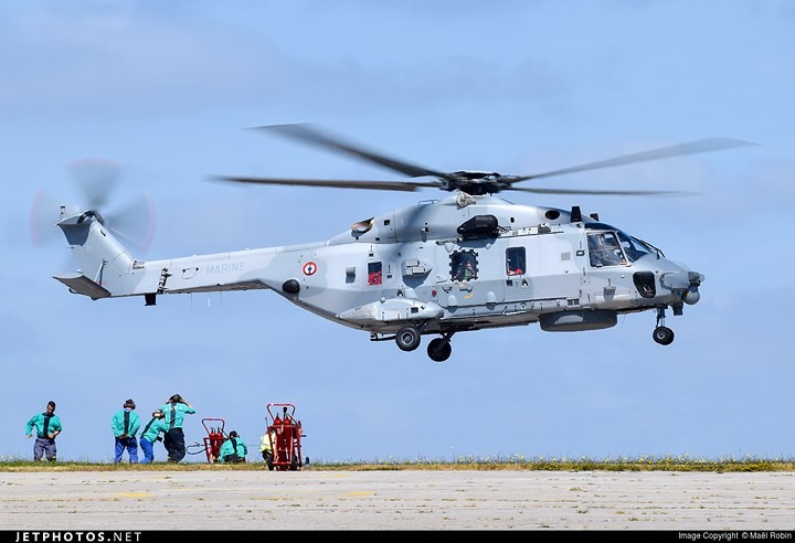  Trực thăng NH-90 là sản phẩm hợp tác giữa 5 quốc gia Anh, Pháp, Đức, Italy và Hà Lan vào năm 1985. Năm 1987, Anh rút khỏi dự án. Ảnh: Jetphotos.