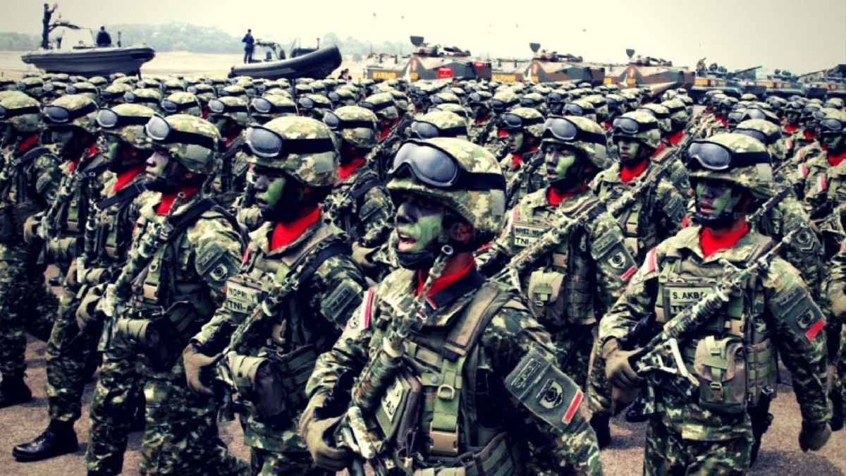 Sức mạnh quân sự của  quân đội Indonesia hiện nay đang được Global Fire Power đánh giá là đứng thứ 14 thế giới, trong khi đó Isreal chỉ xếp thứ 15 còn Việt Nam nằm ở vị trí thứ 16. Nguồn ảnh: Asian.