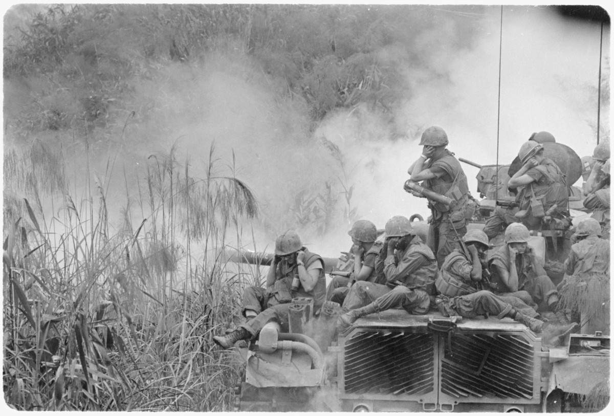 Xe tăng M48 Patton là loại xe tăng được coi là thành công nhất trong  Chiến tranh Việt Nam và cực kỳ phù hợp với chiến trường này. Nguồn ảnh: Pinterest.