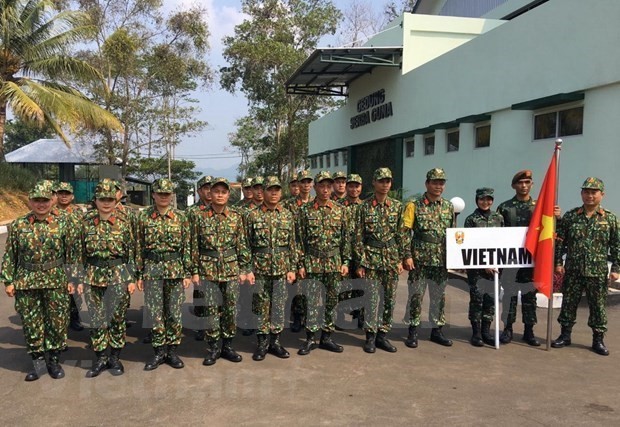 Đội tuyển Việt Nam đã có mặt tại AARM-29 để sẵn sàng cho  giải thi đấu súng trường ASEAN lần thứ 29.Nguồn ảnh: TTXVN.