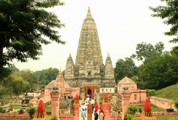 Đền Mahabodhi ở Bodh Gaya, Ấn Độ là một trong những ngôi đền cổ nhất trên thế giới. Người ta đồn rằng Đức Phật Thích Ca đã đạt được bồ đề trong chính ngôi đền này.