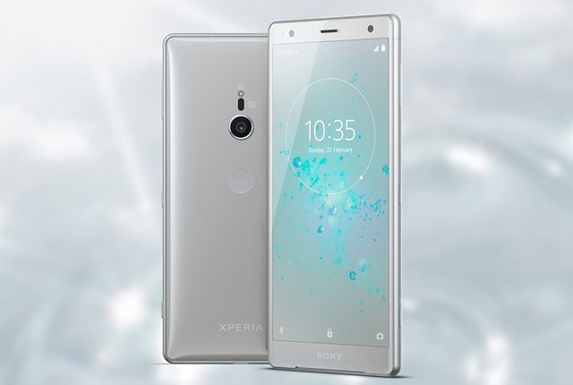 Sony  Xperia XZ2 sử dụng khung viền bằng kim loại, 2 bề mặt phủ kính cường lực Corning Gorilla Glass 5. Phablet này có kích thước 153x72x11,1 mm, trọng lượng 198 g.