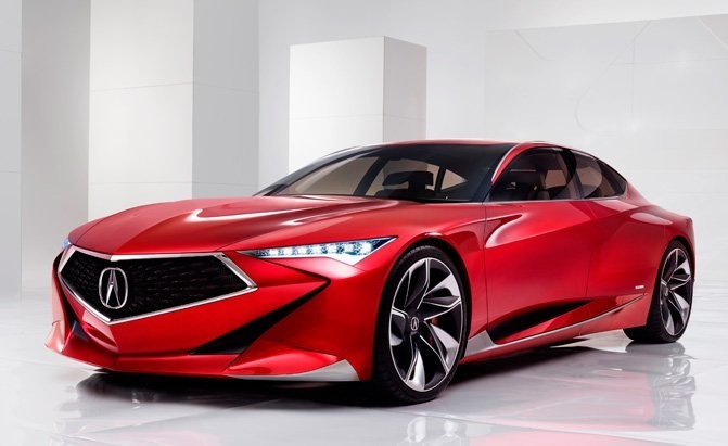 Acura Precision Concept thể hiện phong cách thiết kế tương lai tại triển lãm Detroit Auto Show 2016.  Siêu xe ý tưởng này có kiểu dáng thấp và rộng, đèn pha LED và lưới tản nhiệt Diamond Pentagon mới so với các model Acura khác. Thời điểm ra mắt, Giám đốc sáng tạo của Acura xác nhận Precision Concept không chỉ là bản nghiên cứu mà nó sẽ là hình ảnh cho các sản phẩm tương lai Acura.