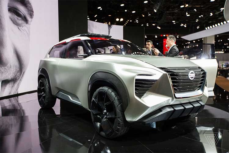 Nissan vừa giới thiệu mẫu concept mới nhất tại Triển lãm ôtô Detroit 2018. Mẫu SUV concept này được trang bị ba hàng ghế - đại diện cho hướng thiết kế của Nissan vào năm 2020 và cả sau này.  Nissan Xmotion Concept mới, mẫu SUV thông minh và thân thiện với môi trường.