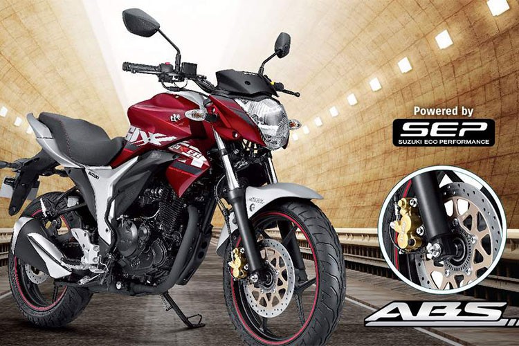 Ra mắt lần đầu vào năm 2014 tại Ấn Độ, Suzuki Gixxer 150 là mẫu naked-bike giá rẻ được tạo ra nhằm cạnh tranh với dòng Yamaha FZ và Honda CB Hornet 160R. Mới đây, phiên bản  Suzuki Gixxer ABS 2018 trình làng mạnh mẽ và an toàn hơn hơn nhằm thu hút giới trẻ.