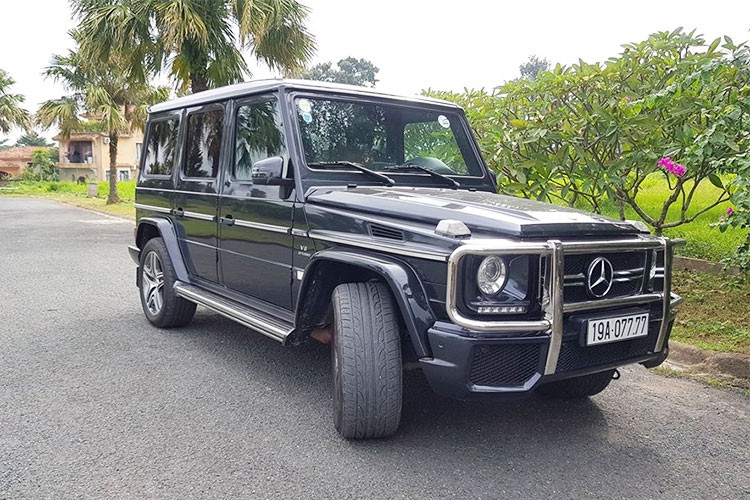 Những "Vua địa hình"  Mercedes-Benz G63 AMG biển khủng tại Việt Nam trải dài khắp các tỉnh thành như Sài Gòn, Hà Nội, Bình Định, Nha Trang, Quảng Bình hay Phú Thọ. Trong đó, chiếc G63 AMG của một người yêu xe tại Phú Thọ mang biển "tứ quý" 7 được xem là khá ấn tượng.