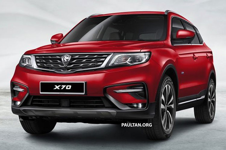 Mẫu  xe SUV Proton X70 2018 sử dụng động cơ 4 xy-lanh thẳng hàng (I4) dung tích 1.8L TGDi cho công suất tối đa 181 mã lực và mô-men xoắn cực đại 285Nm tại dải vòng tua 1.700 - 4.400 v/p. Sức mạnh được truyền xuống cầu trước (FWD; tiêu chuẩn) và bốn bánh (AWD) thông qua hộp số tự động 6 cấp (6 AT).