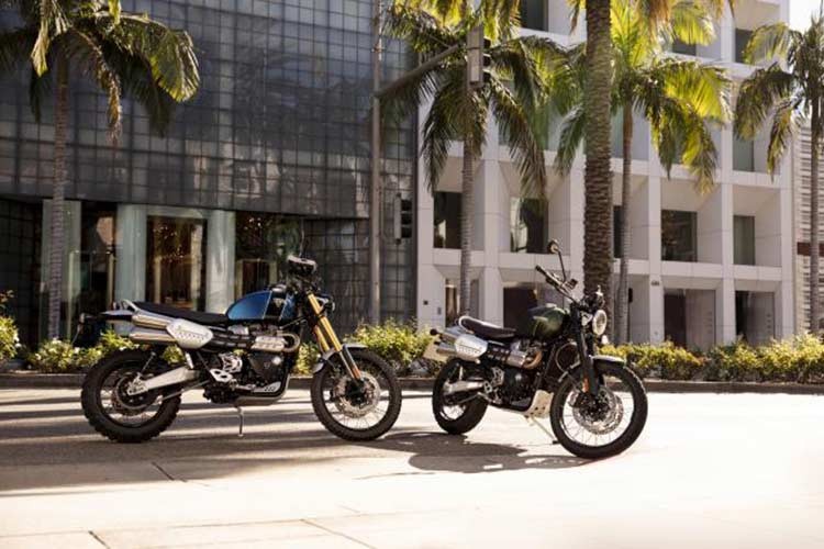 Những chiếc  xe môtô Triumph Scrambler 1200 phiên bản 2019 hoàn toàn mới của hãng xe Anh Quốc đã bất ngờ được tiết lộ với những hình ành, kiểu dáng và thiết kế cực kỳ thu hút và mang cá tính đầy mạnh mẽ. 