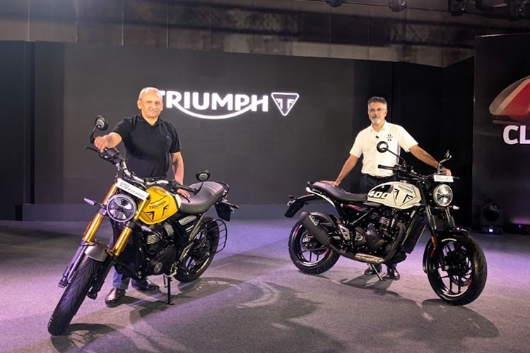  Triumph Speed T4 2025 mới ra mắt vào tháng 9 năm ngoái và nhằm mục đích tăng doanh số bán hàng. Mẫu xe này cạnh tranh với các đối thủ như Royal Enfield Hunter 350, Scram 411, Honda CB350RS và Jawa 42.