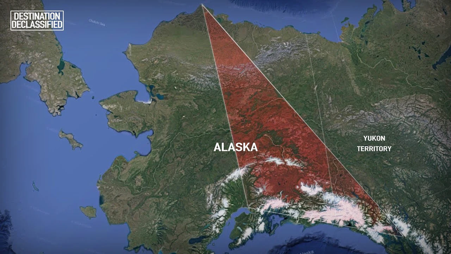 " Nghĩa địa đen" Alaska hay "tam giác quỷ Alaska" là một khu vực tại bang Alaska, Mỹ, được cho là tương tự tam giác Bermuda với hàng loạt hiện tượng kỳ lạ và các vụ mất tích không dấu vết. Vùng này nằm trong khu vực giới hạn bởi các thành phố Anchorage và Juneau ở phía nam và Barrow ở phía bắc của bang.