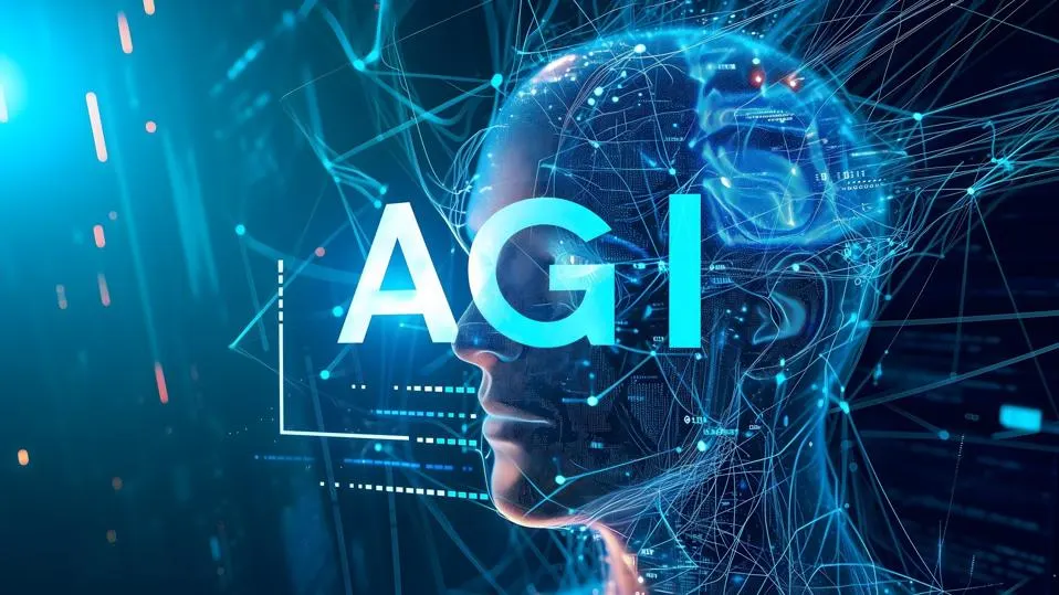 AGI (Artificial General Intelligence) là một loại  trí tuệ nhân tạo có khả năng tư duy và hiểu biết như con người, không chỉ trong một lĩnh vực cụ thể mà trên nhiều tác vụ khác nhau. (Ảnh: Forbes)