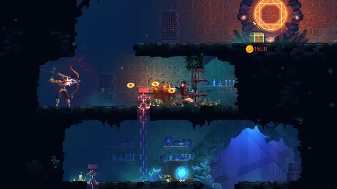 1. Dead Cells+: Phiên bản mở rộng của  game hành động roguelike nổi tiếng, với gameplay nhanh và đồ họa pixel sống động, thử thách người chơi ở mỗi ải. (Ảnh: GameK)