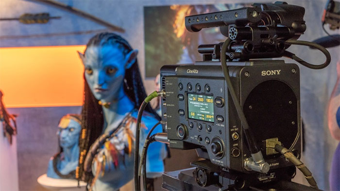 "Avatar 2" tiếp tục sử dụng các  công nghệ tiên tiến trong điện ảnh, với máy quay Sony Venice tùy chỉnh cho quay hình ảnh 3D. (Ảnh: CineD)