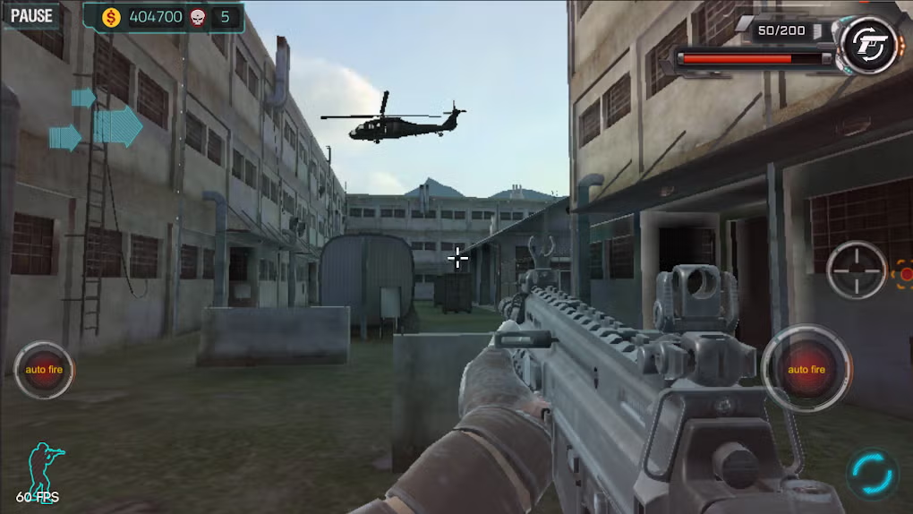 1. Black Commando: Special Ops (99MB):  Game bắn súng góc nhìn thứ nhất (FPS) siêu nhẹ nhưng vẫn đảm bảo đồ họa đẹp, hành động mãn nhãn. (Ảnh: Download)