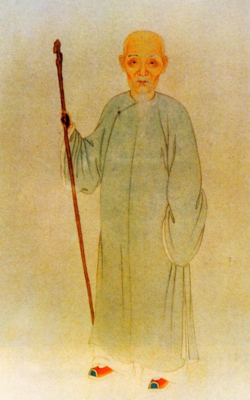 Thẩm Đức Tiềm (1673-1769) tự Đính Sỹ, hiệu Quy Ngu, người Trường Châu là nhà thơ và là sủng thần dưới thời hoàng đế  Càn Long. Cho mãi đến năm thứ tư Càn Long tức năm 1739 khi đã 67 tuổi mới đỗ tiến sĩ. Trong trường thi giữa bao nhân tài ông đã được hoàng đế Càn Long chú ý đến.