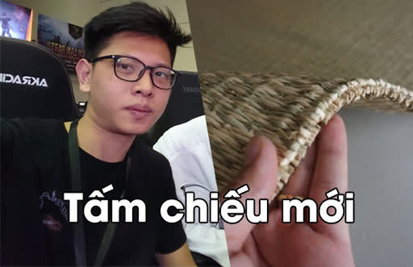 Trong thời gian gần đây, " Cái chiếu mới" có lẽ là 1 meme phổ biến trong Internet, khiến cho nhiều bạn trẻ thích thú. Thậm chí, nó còn được ứng dụng vào 1 trong những streamer nổi tiếng nhất tại Việt Nam hiện nay, Bomman.