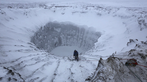 Khi đang nghiên cứu vùng sông Lena và sông Kolyma ở Đông Bắc Siberia, các nhà khoa học đã phát hiện lượng khí cười nitrous oxide gấp 10-100 lần mức thông thường.