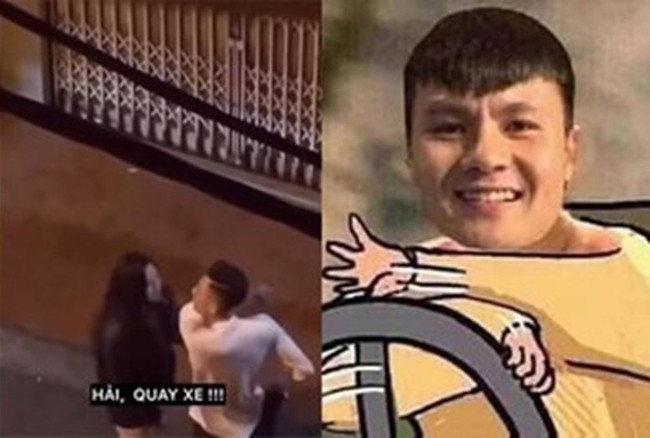 Trào lưu "Hải, quay xe" xuất phát từ một câu nói trong clip trên mạng xã hội.