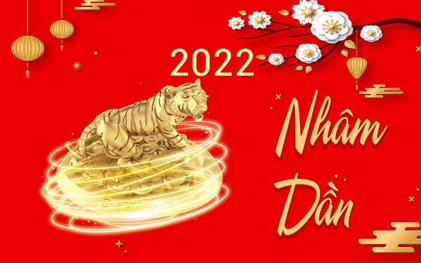 Năm Nhâm Dần 2022 sẽ bắt đầu vào ngày mùng 1/2/2022 dương lịch và kết thúc vào ngày 21/1 năm 2023 dương lịch. Các chuyên gia phong thủy dự đoán đây là 1 năm hứa hẹn mang đến những thay đổi lớn và toàn diện từ công việc, cuộc sống đến tình cảm cho nhiều con giáp. Để gặt hái nhiều thành quả, mỗi người đều phải chăm chỉ, nỗ lực hơn, luôn lạc quan, hướng về phía trước.