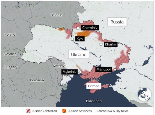  Chiến dịch quân sự đặc biệt của Nga tại Ukraine đã bước sang ngày thứ 12. Theo các thông tin mới nhất, quân đội Nga đã ngừng bắn tại những thành phố lớn, để thiết lập hành lang sơ tán cho dân thường.