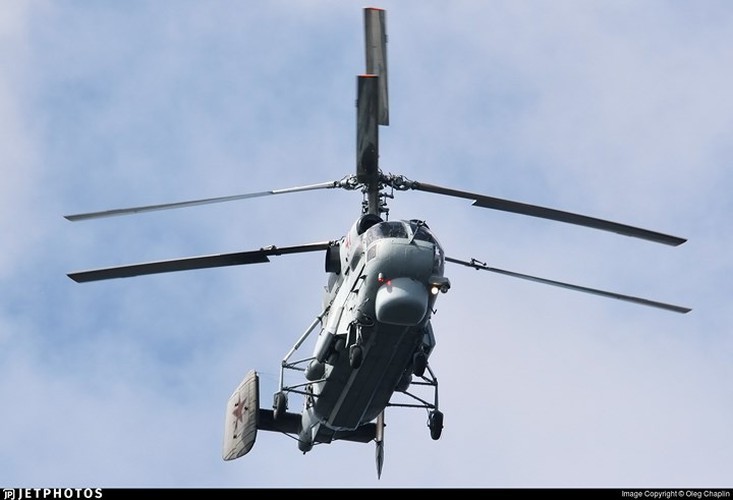 Ka-27 nguyên bản là mẫu máy bay  trực thăng săn ngầm. Ảnh: Jetphotos