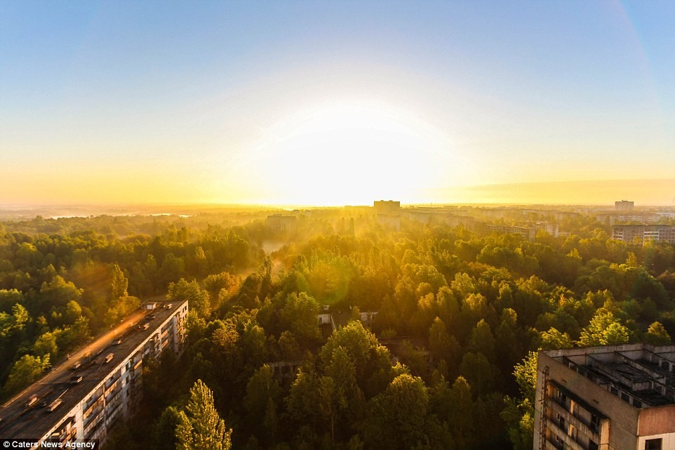 Thành phố Pripyat từng là một vùng đất phát triển với khoảng 50 nghìn nhà khoa học, công nhân cùng gia đình của họ sinh sống ở đây.