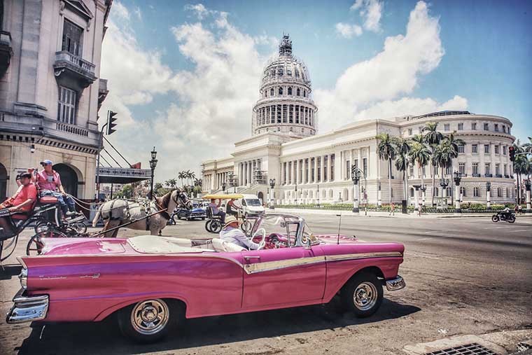 Thủ đô La Habana của Cuba nổi tiếng với nhiều địa điểm thu hút khách du lịch. (Nguồn ảnh: Mirror)