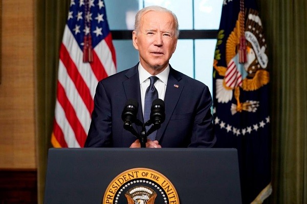 Ngày 14/4, tại Nhà Trắng, Tổng thống Biden (ảnh) tuyên bố kế hoạch rút toàn bộ quân Mỹ khỏi Afghanistan. Ảnh: Getty.