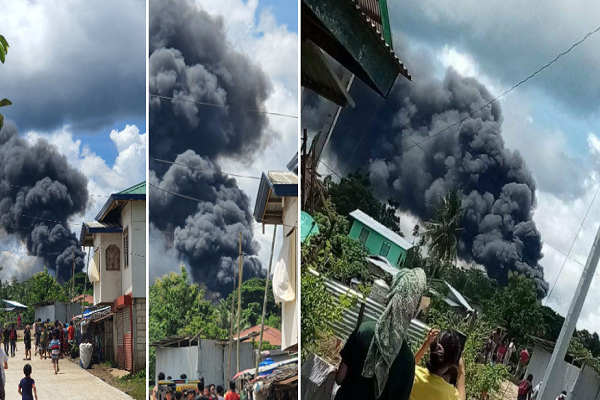 AFP đưa tin  máy bay quân đội Philippines gặp nạn vào lúc 11h30 ngày 4/7 ở Brgy Bangkal, Patikul, Sulu, miền Nam Philippines. Hình ảnh từ một đài truyền hình địa phương cho thấy xác máy bay bốc cháy và khói dày đặc bốc lên gần ngôi làng. Nói với Reuters, Bộ trưởng Quốc phòng Delfin Lorenzana cho biết máy bay chở 92 người, bao gồm 3 phi công và 5 thành viên phi hành đoàn. Ảnh: Reuters, Twitter.