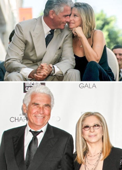  Cặp đôi sao Hollywood Barbra Streisand và James Brolin tìm đến nhau khá muộn màng, khi cả 2 đều đã hơn 50 tuổi. Hai người đã có cuộc hôn nhân hạnh phúc kéo dài 19 năm.