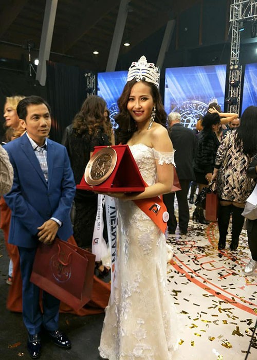 Chung kết cuộc thi Hoa hậu Hoàn cầu 2017 (Miss Globe) vừa khép lại với chiến thắng thuộc về đại diện của Việt Nam - Khánh Ngân. Ảnh: ERM Vietnam