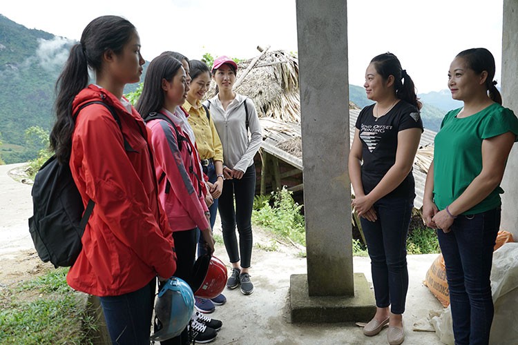 Dự án nhân ái “Hy vọng” - Hỗ trợ xây dựng trường mầm non cho các em nhỏ thôn Sà Phìn, xã Phương Tiến, huyện Vị Xuyên, tỉnh Hà Giang vừa được phát sóng trong chương trình Người đẹp nhân ái thuộc khuôn khổ cuộc thi  Hoa hậu Việt Nam 2018.