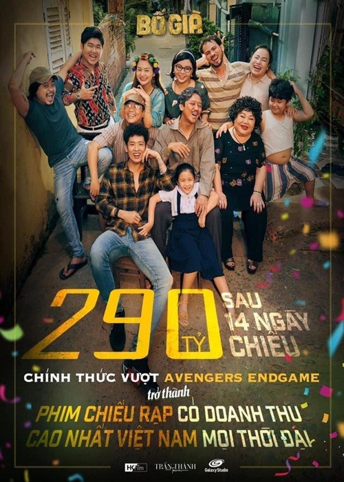 Bộ  phim “Bố già” của Trấn Thành đang có doanh thu 290 tỷ đồng, trở thành bộ phim chiếu rạp có doanh thu cao nhất Việt Nam. Ngoài dàn diễn viên, những câu chuyện hậu trường phim cũng thu hút sự quan tâm của khán giả.