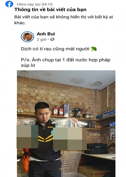 Gần đây, trên trang cá nhân,  rapper Andree đăng tải hình ảnh tay cầm hai túi cần sa. Nhanh chóng, anh bị ném đá bởi cần sa là chất ma túy bị cấm tại Việt Nam. Khi hình ảnh nhạy cảm bị Facebook gỡ, nam rapper bày tỏ sự bức xúc. Hành động này khiến Andree càng bị chỉ trích. Ảnh: Đất Việt