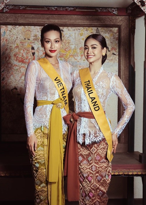 Ban tổ chức Miss Grand International - Hoa hậu Hòa bình Quốc tế công bố cổng bình chọn giải thưởng "Country's Power of the year" đã đóng vào lúc 22h ngày 18/10 (giờ Jakarta). Phía  Đoàn Thiên Ân cho biết, hình ảnh của đại diện Việt Nam đã có hơn 4 triệu lượt bình chọn trên nền tảng Instagram của Miss Grand International, hơn đại diện Thái Lan chưa đến 1000 lượt bình chọn. Ảnh: Miss Grand International