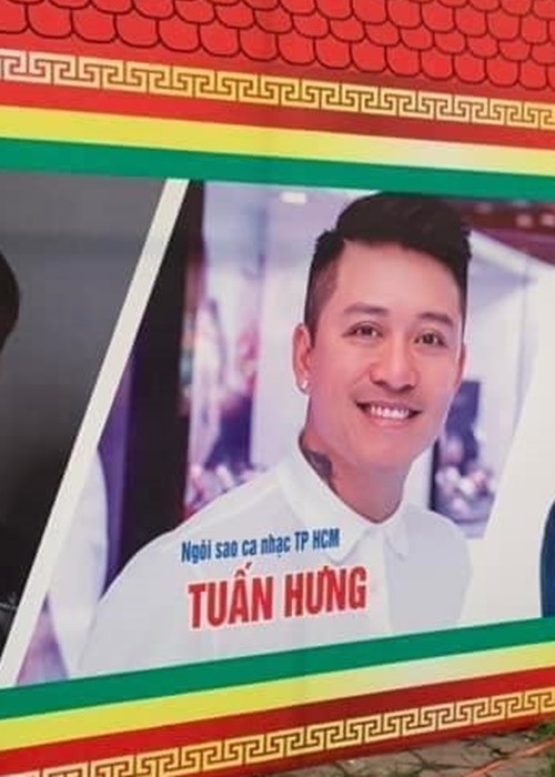 Mới đây, trên trang cá nhân,  Tuấn Hưng bức xúc cho biết, anh bị một show diễn hội chợ lợi dụng hình ảnh để quảng bá cho chương trình.