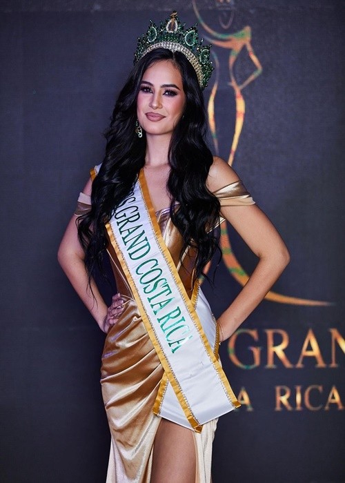 Macarena Chamberlain vừa bỏ thi  Miss Grand International 2024 vì lý do sức khỏe thể chất và tinh thần. Ảnh: Instagram Miss Grand Costa Rica.