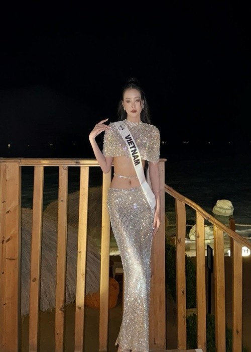  Á hậu Bùi Khánh Linh liên tục cập nhật hình ảnh của bản thân ở Miss Intercontinental 2024 - Hoa hậu Liên lục địa 2024. Ảnh: FB Bùi Khánh Linh.