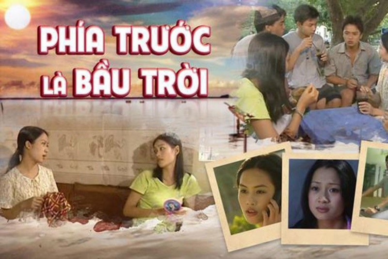 Bộ phim truyền hình  Phía trước là bầu trời lên sóng năm 2001, kể về cuộc sống của những sinh viên nghèo trong một xóm trọ. Không ít khán giả tò mò cuộc sống của dàn diễn viên sau 24 năm phim kết thúc. Ảnh: VTV.