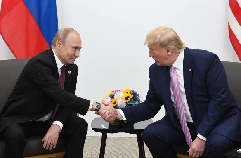 Vào ngày 7/11, Tổng thống Nga Vladimir V. Putin đã chúc mừng và dành những lời khen ngợi cho  ông Trump trong những bình luận đầu tiên về kết quả bầu cử Mỹ. Ảnh: Sputnik