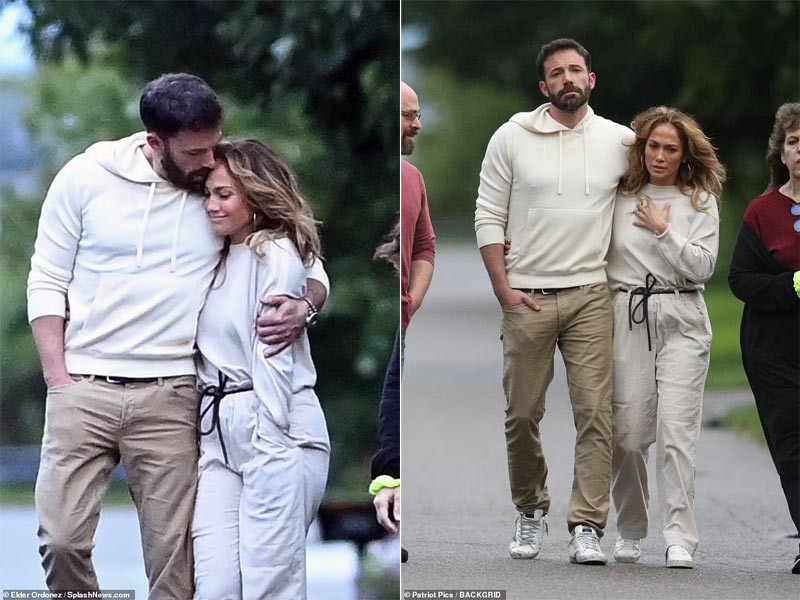 Sau gần 20 năm chia tay,  Ben Affleck và Jennifer Lopez lại tái hợp, và khiến fan tan chảy với loạt ảnh tình bể bình. Ảnh 1 (Ảnh: Splash news, backgrid)