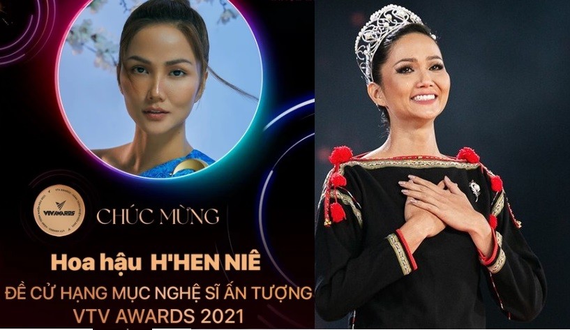 Mới đây, thông tin  Hoa hậu H'hen Niê được đề cử hạng mục Nghệ sĩ ấn tượng VTV Awards 2021 khiến không chỉ bản thân người đẹp cảm thấy rất vui và bất ngờ, mà các fan cũng ủng hộ nhiệt tình.