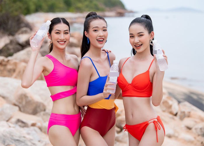 Sau thời gian dài tập luyện, 37 thí sinh  Miss World Vietnam 2022 đã tự tin khoe sắc vóc trước thềm chung kết cuộc thi.