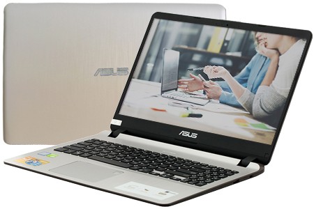 Asus Vivobook X507UF-EJ121T/i5-8250U giá 12.989.000. Đây là mẫu laptop sinh viên giá rẻ với cấu hình tốt. Laptop được trang bị CPU Core i5 thế hệ thứ 8 mạnh mẽ, RAM 4GB, card đồ hoạ rời 2GB đáp ứng được ở mức vừa phải cho sinh viên các ngành Marketing, đồ hoạ, lập trình… trong một khối lượng nhẹ chỉ 1,68kg. Đặc biệt, chiếc máy này sở hữu màn hình 15,6" Full HD chống loá giúp chủ nhân hoàn toàn có thể giải trí với phim ảnh, game đồ hoạ vừa phải. 