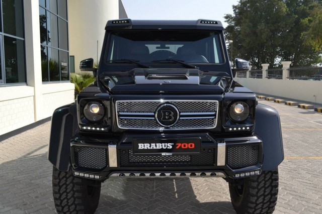 Brabus B63S 700 6×6 được chế tạo dựa trên nền tảng Mercedes-Benz G63 AMG 6×6.