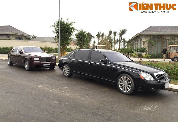 Được biết chủ nhân của cặp đôi  siêu xe sang hơn 70 tỷ - Rolls-Royce Phantom phiên bản Lửa Thiêng và Maybach 62S này đều là một đại gia bất động sản có tiếng tăm tại Việt Nam.