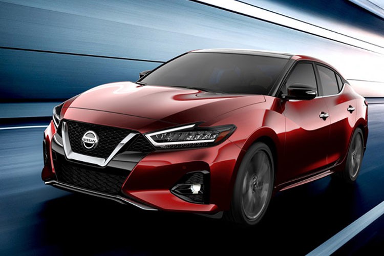 Nissan vừa hé lộ hình ảnh chính thức của mẫu  xe Nissan Maxima 2019 trước thềm ra mắt tại LA Auto Show 2018 diễn ra vào cuối tháng 10 này.